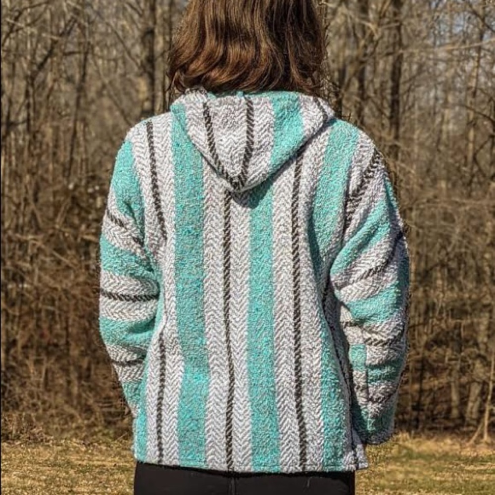 Drug Rug Style Earth Rags Hoodie - Picture 2 of 2